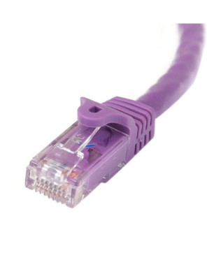 Buy StarTech Cat5e Ethernet Patch Cable with Snagless RJ45 Connectors in Purple 45PAT10MPL for Network Device