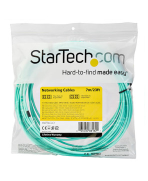 Buy StarTech 7m OM4 LC to LC Multimode Duplex Fiber Optic Patch Cable 450FBLCLC7