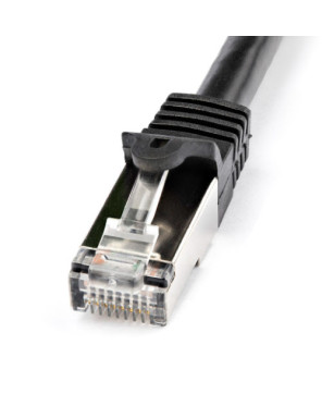 Buy Startech 1m Cat6  Shielded Snagless Gigabit Network Patch Cable in Black N6SPAT1MBK