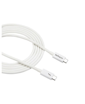 Buy StarTech 2m Thunderbolt 3 Cable TBLT3MM2MW in White