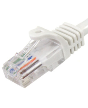 Buy StarTech 10m Cat5e Ethernet Patch Cable with Snagless RJ45 Connectors in White 45PAT10MWH for Network Device