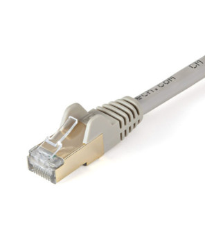 StarTech 10m CAT6a Ethernet Cable in Grey 6ASPAT10MGR for Desktop PC