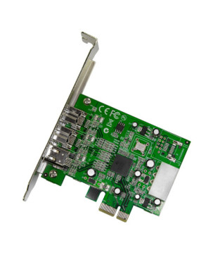 Buy StarTech 3-Port 2b 1a 1394 PCI Express FireWire Card Adapter PEX1394B3 for Desktop PC