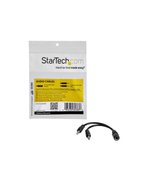 Buy StarTech 3.5mm 4 Position to 2x 3 Position 3.5mm Headset Splitter Adapter MUYHSFMM for Notebook, Audio Device