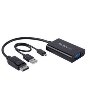 Buy Startech DisplayPort to VGA Adapter with Audio DP2VGAA for Tablet, Projector