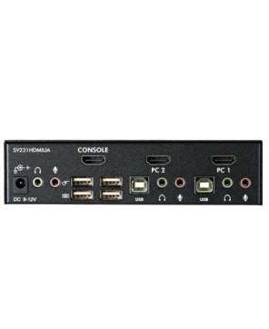 Buy Startech 2-Port USB HDMI KVM Switch with Audio and USB 2.0 Hub SV231HDMIUA for Computer