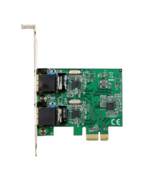 Buy StarTech Dual Port Gigabit PCI Express Server Network Adapter Car ST1000SPEXD4 for Server