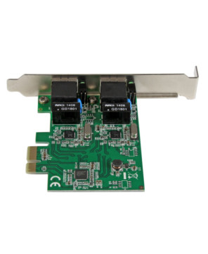 Buy StarTech Dual Port Gigabit PCI Express Server Network Adapter Car ST1000SPEXD4 for Server