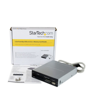 Buy StarTech 3.5" USB 2.0 Internal Multi Media Memory Card Reader 35FCREADBK3 for SDXC, microSD