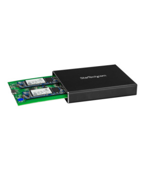 Buy StarTech Dual-Slot Drive Enclosure SM22BU31C3R For M.2 SATA SSDs 