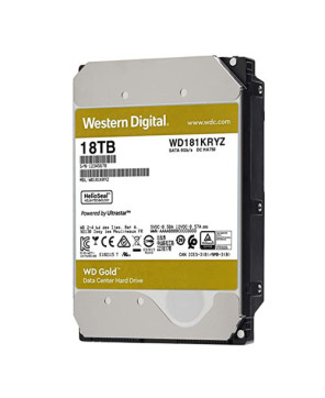 Buy Western Digital 18TB Gold Enterprise Class SATA Hard Disk Drive WD181KRYZ for Storage System