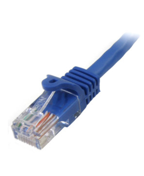 Buy StarTech 0.5m Cat5e Ethernet Patch Cable with Snagless RJ45 Connectors 45PAT50CMBL in Blue