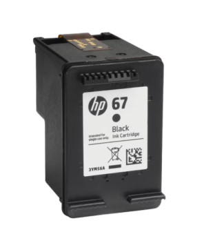 Buy HP 67 Black Ink Cartridge 3YM56AA For HP ENVY 6000 Series, HP ENVY Pro 6400 Series Printers