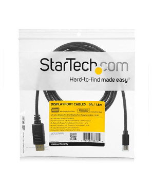 Buy StarTech 3 ft Mini DisplayPort to DisplayPort 1.2 Adapter Cable M/M MDP2DPMM3 - DisplayPort 4k