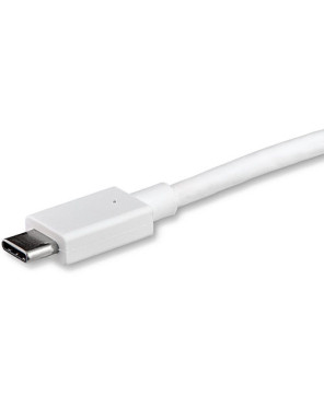 Buy StarTech 3.3 ft. USB-C to DisplayPort Cable CDP2DPMM1MW in White - 4K 60Hz