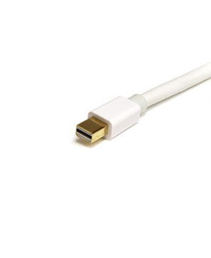 Buy StarTech 2m Mini DisplayPort 1.2 Cable MDPMM2MW in White - Male to Male