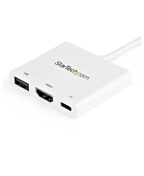 Buy StarTech White USB-C Multiport Adapter CDP2HDUACPW with HDMI