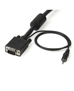 StarTech 10m Coax High Resolution Monitor VGA Video Cable MXTHQMM10MA with Audio HD15 M/M