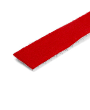 Buy StarTech 25ft Hook and Loop Roll HKLP25RD in Red