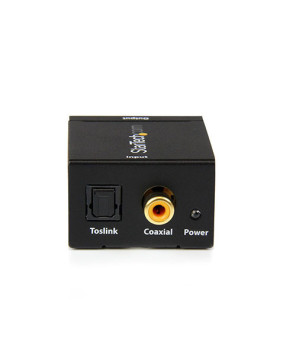 StarTech SPDIF Digital Coaxial or Toslink Optical to Stereo RCA Audio Converter SPDIF2AA