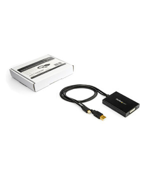 Buy StarTech Black Mini DisplayPort to Dual-Link DVI Adapter MDP2DVID2 - USB Powered