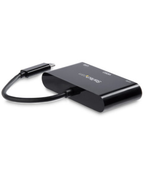 Buy StarTech USB-C to VGA Multifunction Adapter with Power Delivery and USB-A Port CDP2VGAUACP