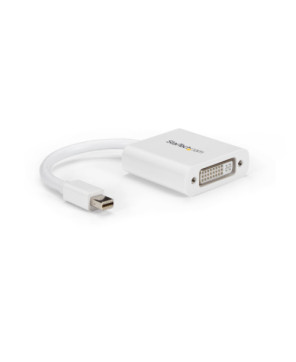 StarTech Mini DisplayPort to DVI Video Adapter Converter MDP2DVIW in White