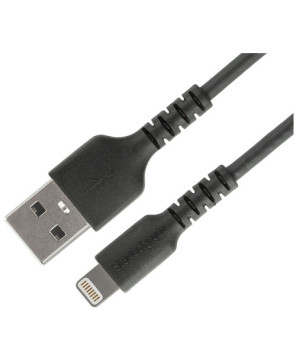 Buy StarTech 2m USB A to Lightning Cable Apple MFi Certified RUSBLTMM2MB in Black