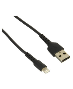 Buy StarTech 2m USB A to Lightning Cable Apple MFi Certified RUSBLTMM2MB in Black