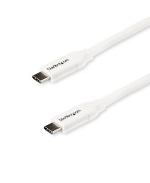 Buy Startech 6 ft USB C to USB C Cable in White USB2C5C2MW 