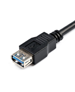 Buy Startech 2m Black SuperSpeed USB 3.0 Extension Cable A to A USB3SEXT2MBK 