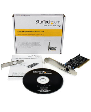 Buy StarTech 1 Port PCI 10/100/1000 32 Bit Gigabit Ethernet Network Adapter Card ST1000BT32