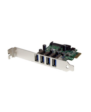 Buy Startech 4-Port PCI Express SuperSpeed USB 3.0 Controller Card with UASP PEXUSB3S4V