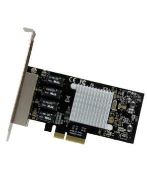 Buy Startech 4 Port PCIe Network Card ST4000SPEXI 