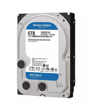 Western Digital WD Blue 6TB 256MB Cache 3.5 SATA 6Gbs PC Desktop Hard Drive WD60EZAZ