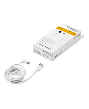 Buy StarTech 2m Durable USB A to Lightning Cable RUSBLTMM2MWR for iPhone and iPad - White