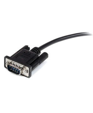 Buy StarTech 3m Black Straight Through DB9 RS232 Serial Cable MXT1003MBK - Male to Male