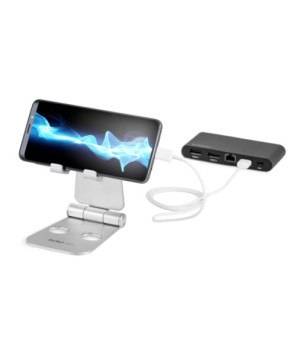 Buy StarTech Phone and Tablet Stand with Adjustable Multi-Angle USPTLSTND in Silver