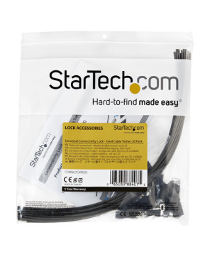 Buy StarTech 20-Pack Security Cable Tethers for Adapters & Dongles CONNLOCKPK20