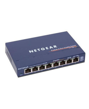 Buy Netgear GS108 Prosafe 8 Port 10/100/1000Mbps Gigabit Unmanaged Switch GS108AU 