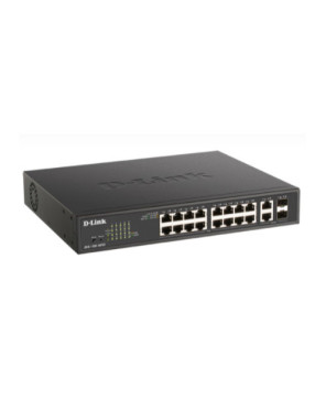 Buy D-Link 18-Port Gigabit Smart Managed PoE Switch with 16 PoE and 2 Combo RJ45/SFP Ports 130W PoE Budget DGS-1100-18PV2