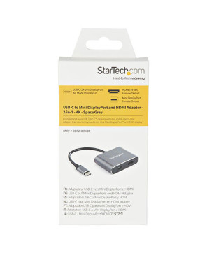 Buy StarTech USB C Multiport Video Adapter CDP2HDMDP - TB3 Compatible