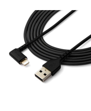 Buy Startech 2m Right Angled USB-A to Lightning Charge-Sync Cable RUSBLTMM2MBR