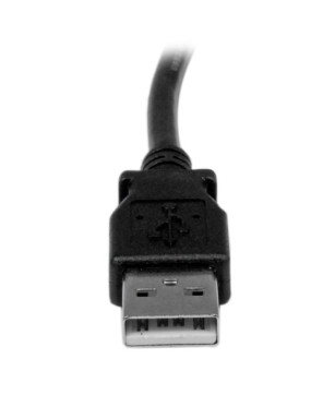 Buy StarTech 1m USB 2.0 A to Left Angle B Cable Male to Male USBAB1ML