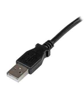 Buy StarTech 1m USB 2.0 A to Left Angle B Cable Male to Male USBAB1ML