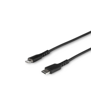 Buy Startech 1m USB-C to Lightning Charge-Sync Cable in Black RUSBCLTMM1MB