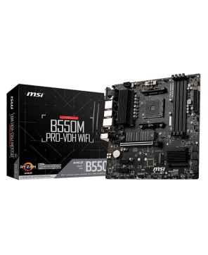 Buy MSI ProSeries AMD AM4 DDR4 PCIe 4.0 SATA 6Gb/s Motherboard B550M PRO-VDH WiFi