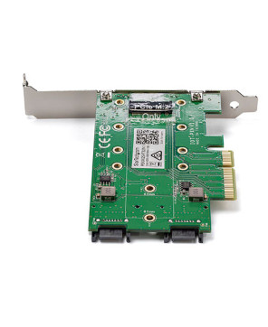 Buy StarTech 3-Port M.2 SSD NGFF Adapter Card PEXM2SAT32N1