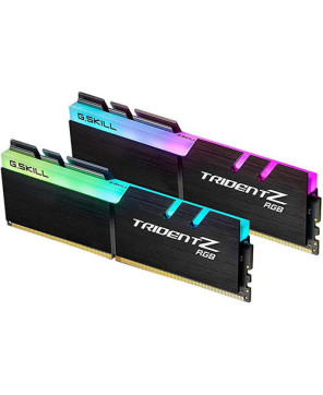 G.Skill Trident Z RGB 32GB DDR4-3200MHz CL16-18-18-38 1.35V RAM Module F4-3200C16D-32GTZR 