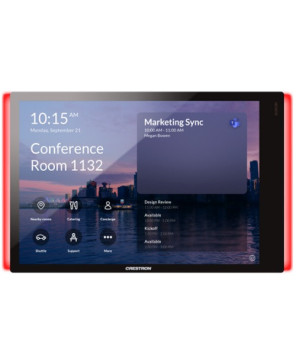 Buy Crestron TSS-770 7" Room Scheduling Touch Screen for Microsoft Teams in Black TSS-770-T-B-S-LBKIT